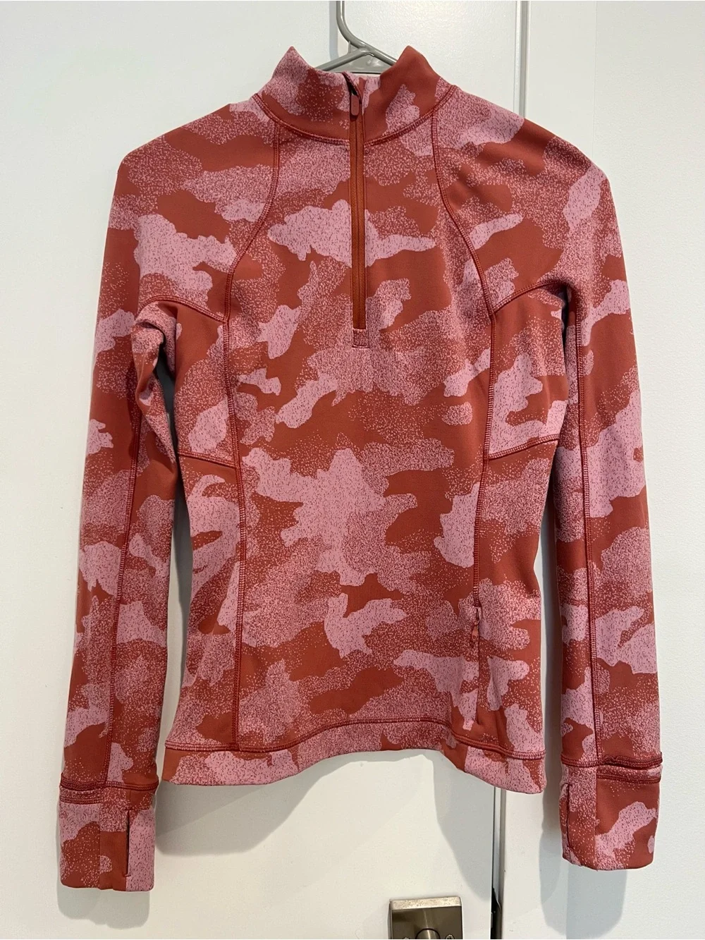 lululemon | Its Rulu Run Half-Zip Heritage Speckle Camo Jacquard, Size 4